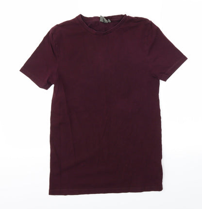 Mens UK Size S ASOS Purple  T-Shirt