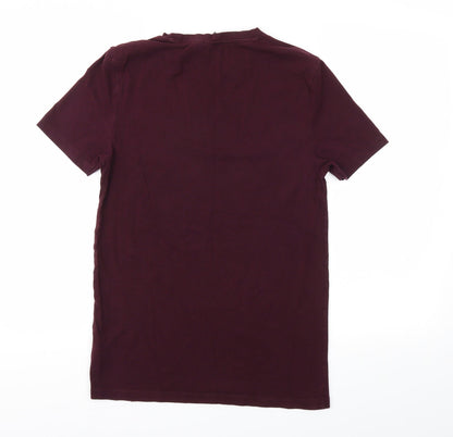 Mens UK Size S ASOS Purple  T-Shirt