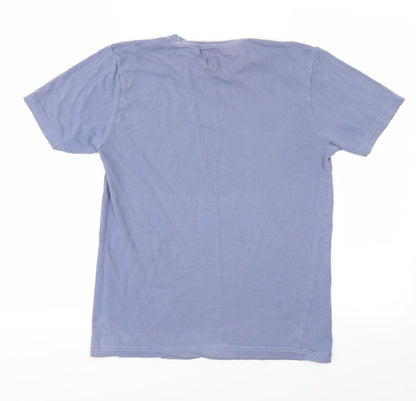 Mens UK Size M Boohoo MAN Blue  T-Shirt