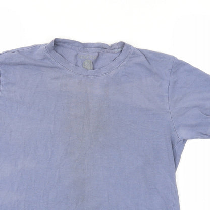 Mens UK Size M Boohoo MAN Blue  T-Shirt