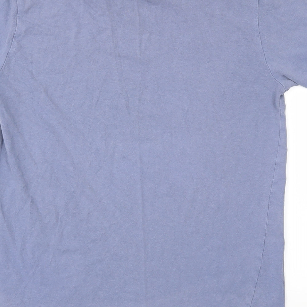 Mens UK Size M Boohoo MAN Blue  T-Shirt