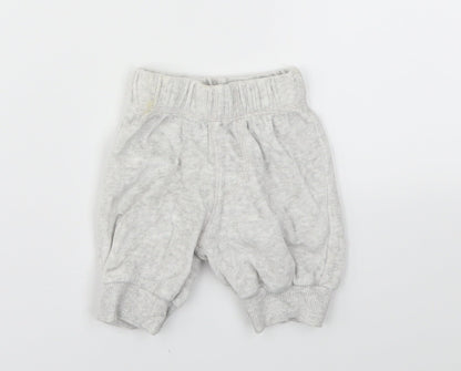 George Boys Grey   Capri Trousers Size Newborn