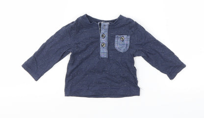 F&F Boys Blue   Basic T-Shirt Size Newborn