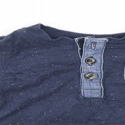 F&F Boys Blue   Basic T-Shirt Size Newborn