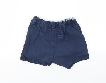 H&M Boys Blue   Chino Shorts Size 2-3 Years