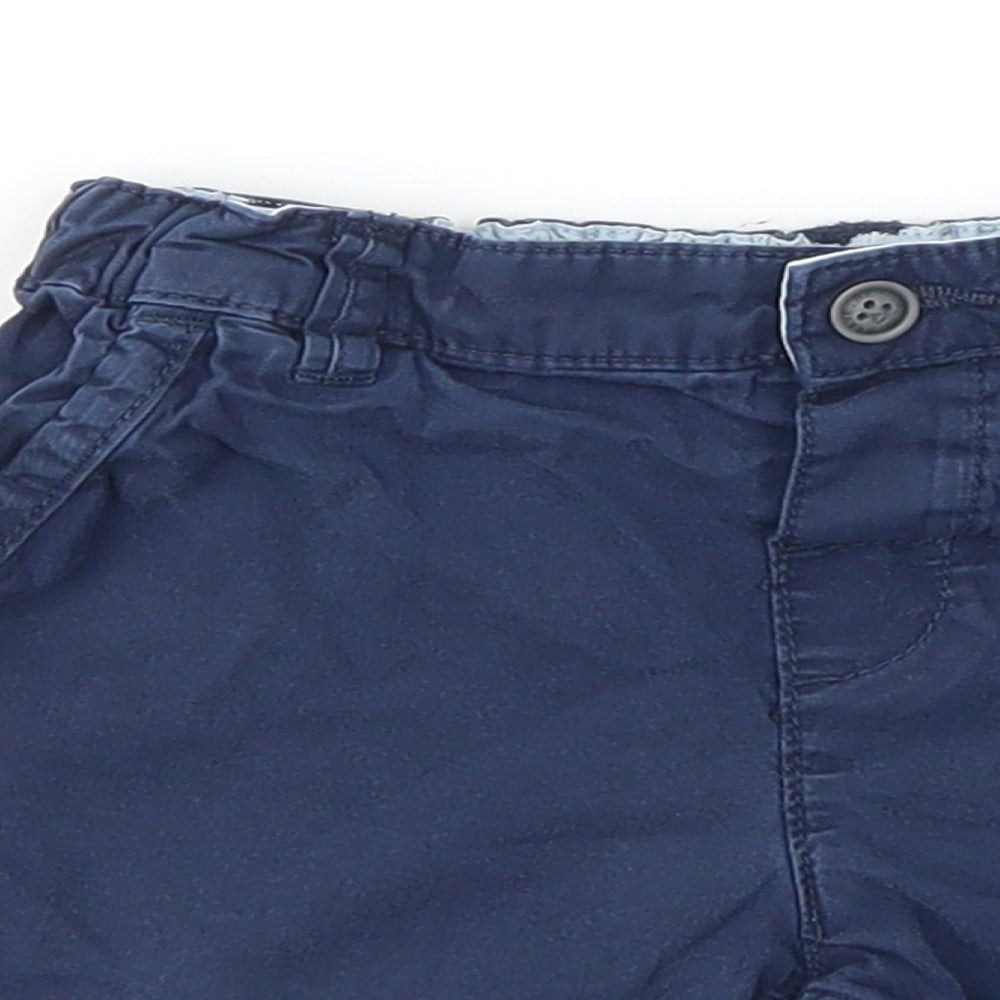 H&M Boys Blue   Chino Shorts Size 2-3 Years