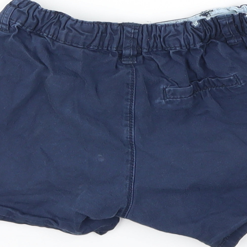 H&M Boys Blue   Chino Shorts Size 2-3 Years