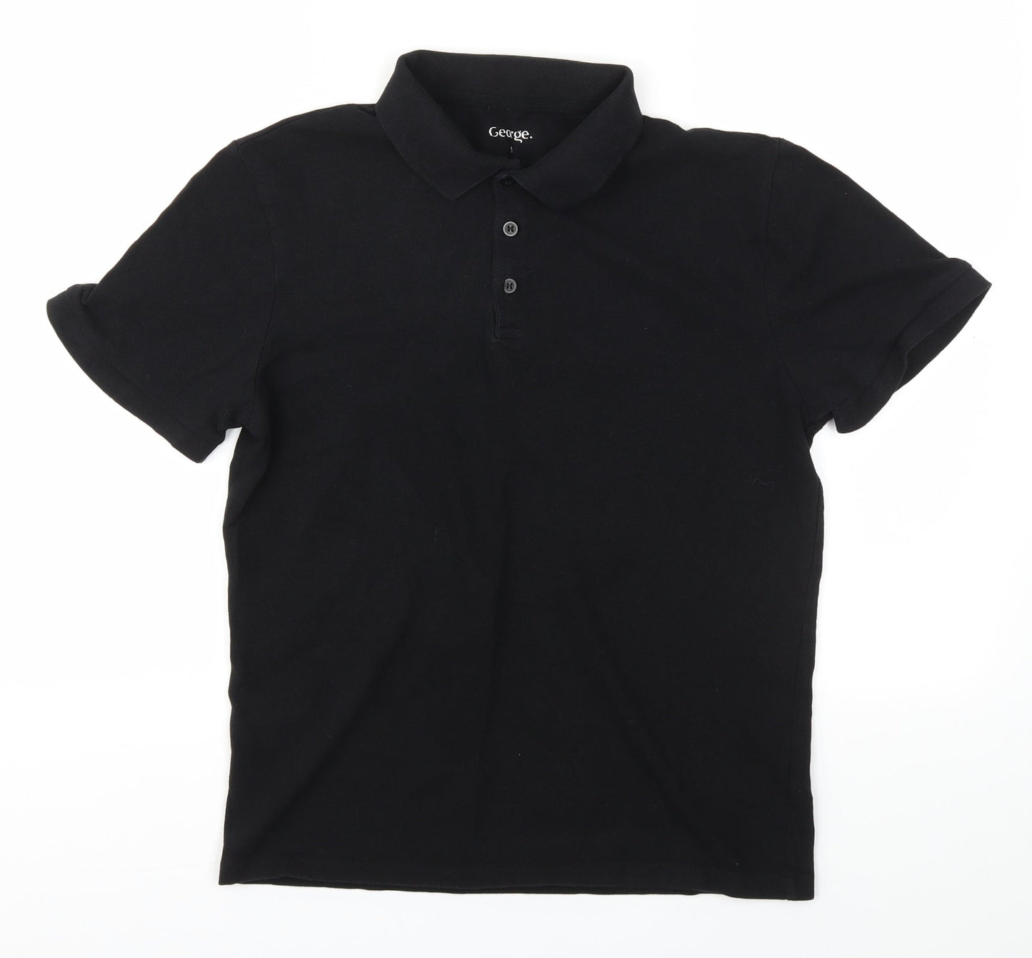 George Boys Black   Basic T-Shirt Size S