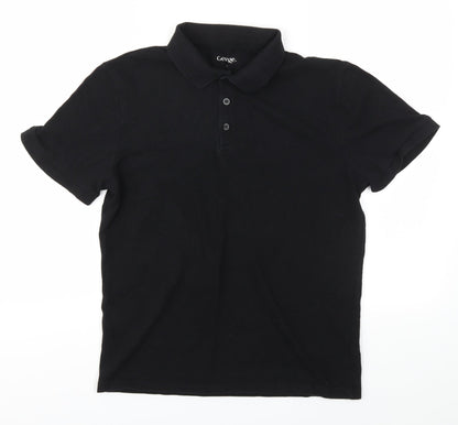 George Boys Black   Basic T-Shirt Size S