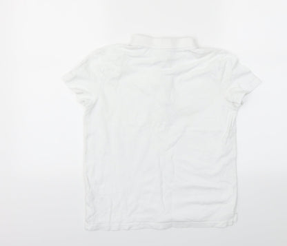 SMART START  Boys White    T-Shirt Size 10-11 Years