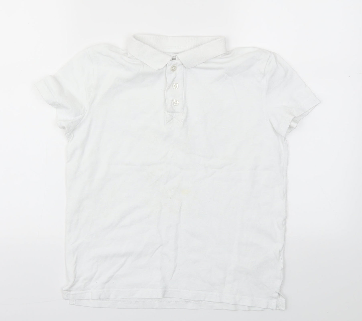 SMART START  Boys White    T-Shirt Size 10-11 Years