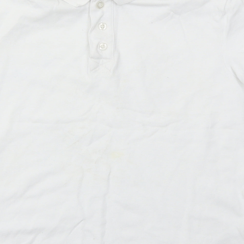 SMART START  Boys White    T-Shirt Size 10-11 Years