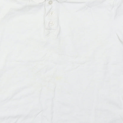 SMART START  Boys White    T-Shirt Size 10-11 Years
