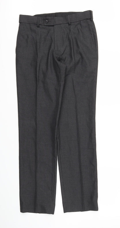 Tailor & Cutter Mens Grey   Trousers  Size 30 in L31 in