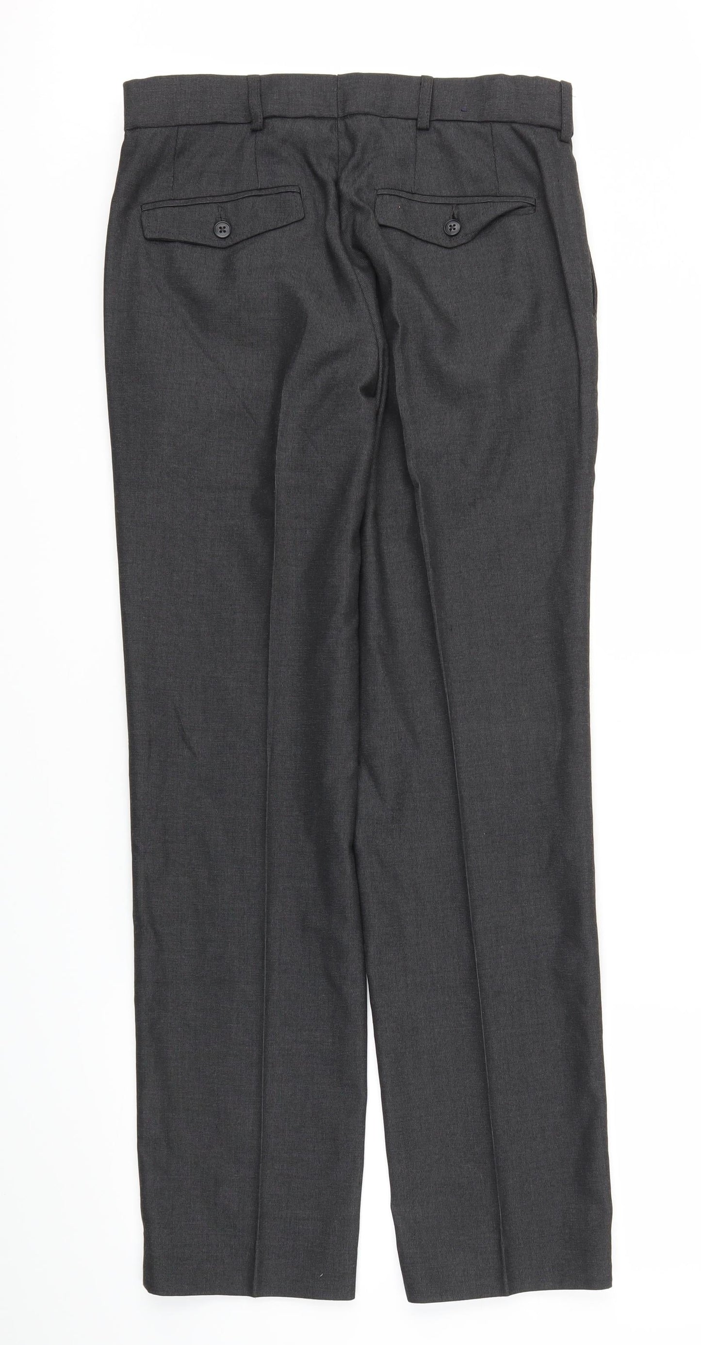 Tailor & Cutter Mens Grey   Trousers  Size 30 in L31 in