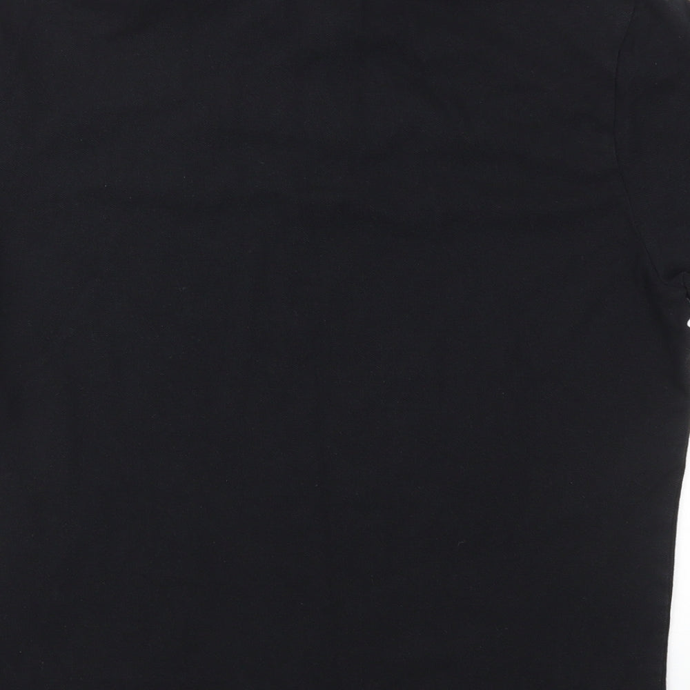 George Boys Black   Basic Polo Size S