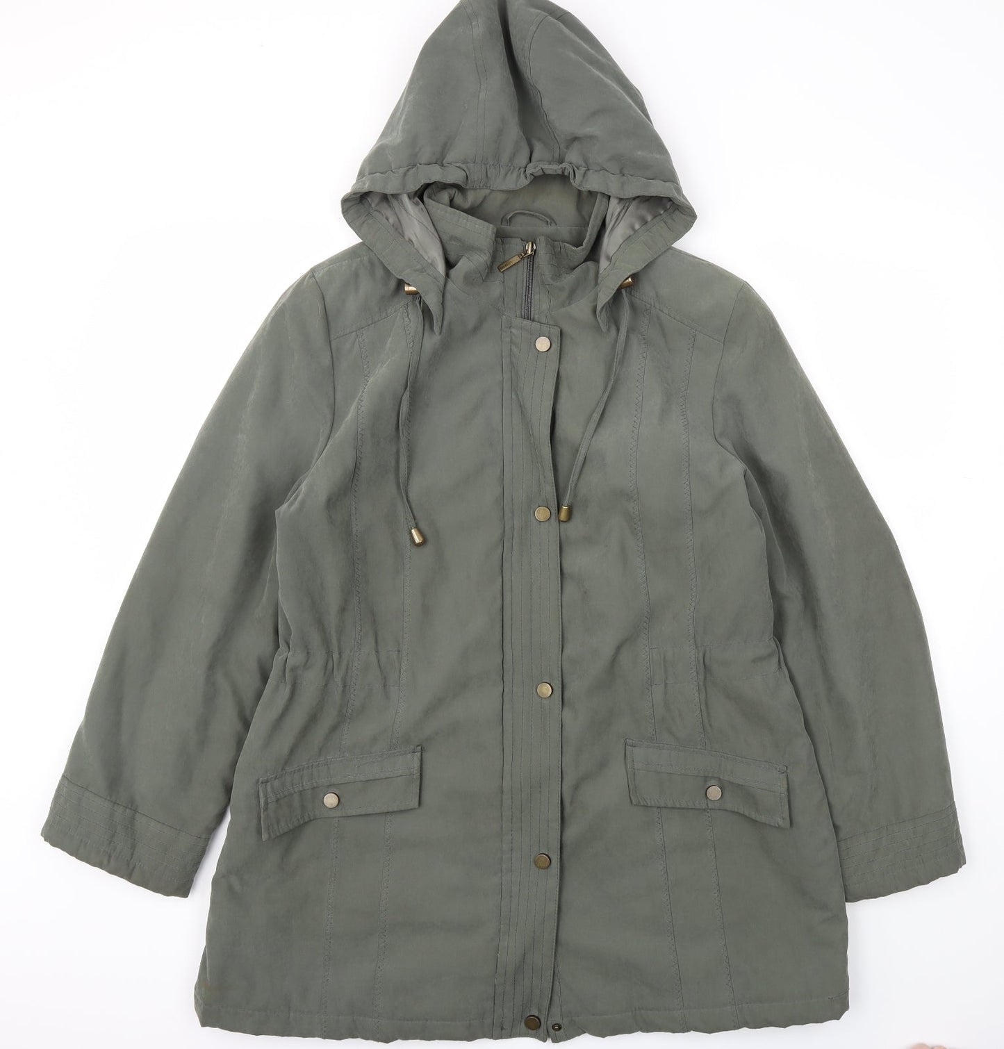 BM  Womens Gold   Jacket Coat Size M