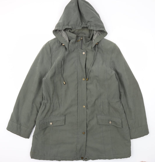 BM  Womens Gold   Jacket Coat Size M