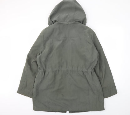 BM  Womens Gold   Jacket Coat Size M