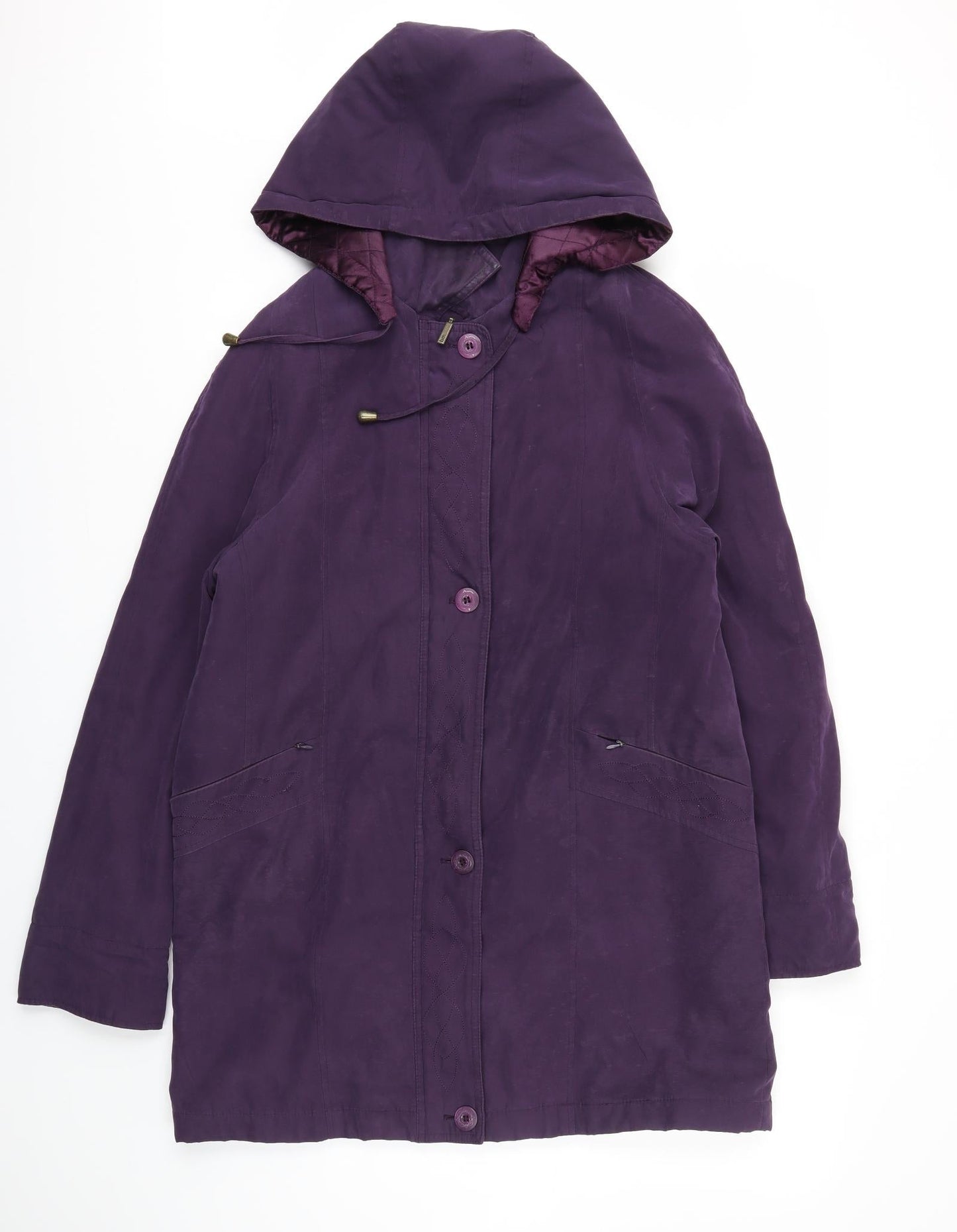 Womens UK Size S Bonmarché Purple Jacket