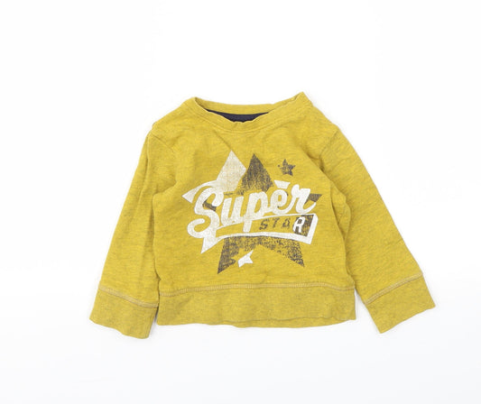 NEXT  Yellow   Pullover Jumper Size 9-12 Months