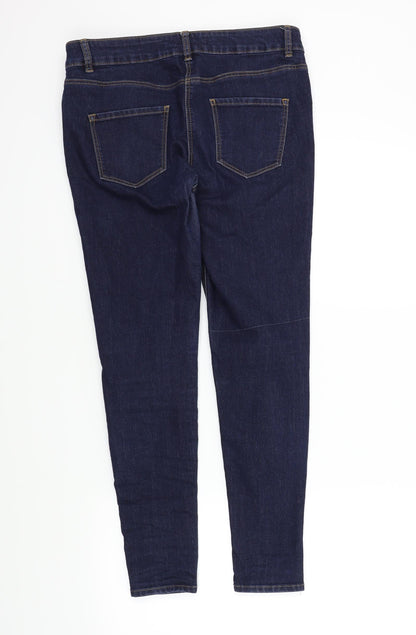 George Womens Black   Skinny Jeans Size 12 L27 in