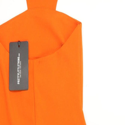 PRETTYLITTLETHING Womens Orange   A-Line  Size 6