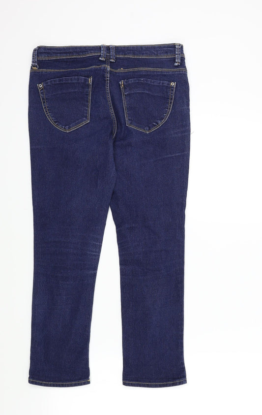 denim&co Womens Blue   Skinny Jeans Size 10 L27 in