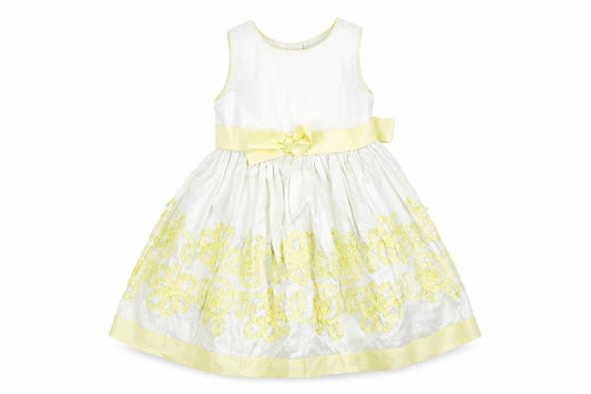 Youngland Baby Yellow   Fit & Flare  Size 12 Months