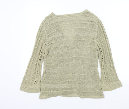 Papaya Womens Brown   Cardigan Jumper Size 14