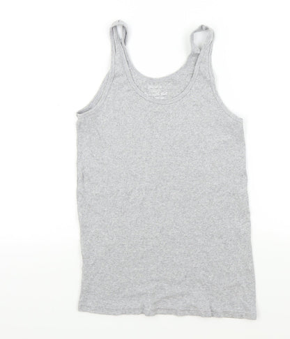 Papaya Womens Grey Colourblock  Basic T-Shirt Size 14