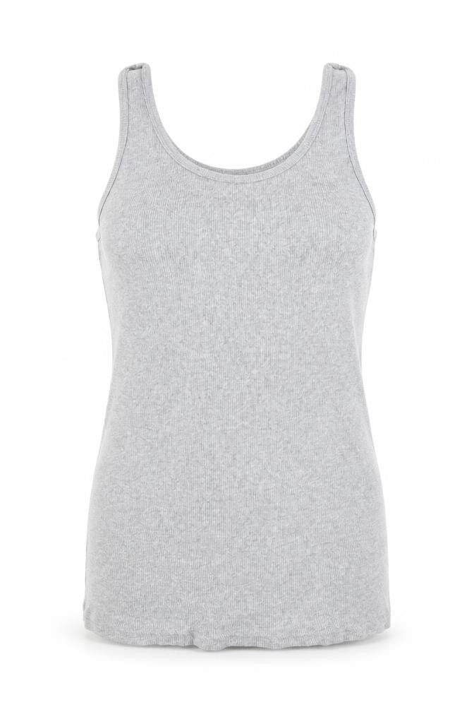Womens UK Size 14 Papaya Grey Basic T-Shirt