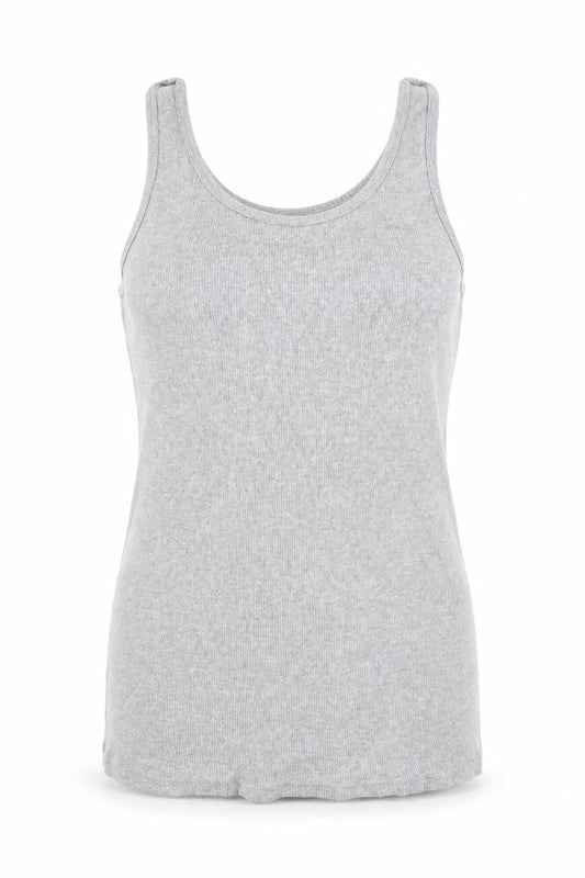 Womens UK Size 14 Papaya Grey Basic T-Shirt