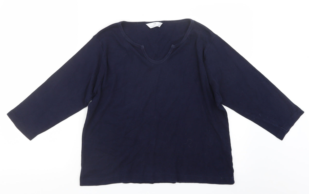 Essentials Womens Blue   Pullover Jumper Size 20