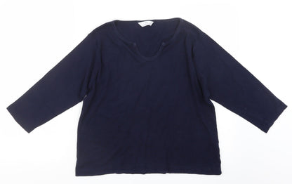 Essentials Womens Blue   Pullover Jumper Size 20