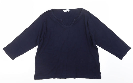 Essentials Womens Blue   Pullover Jumper Size 20