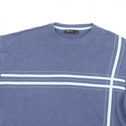 Mens UK Size M Cedar Wood State Blue  T-Shirt