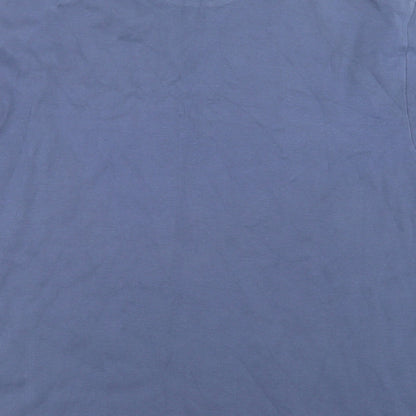 Mens UK Size M Cedar Wood State Blue  T-Shirt