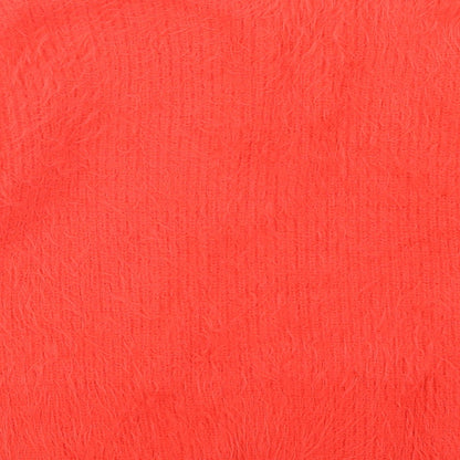 Brand and care label for Atmosphere women’s red knit jumper, size UK 14