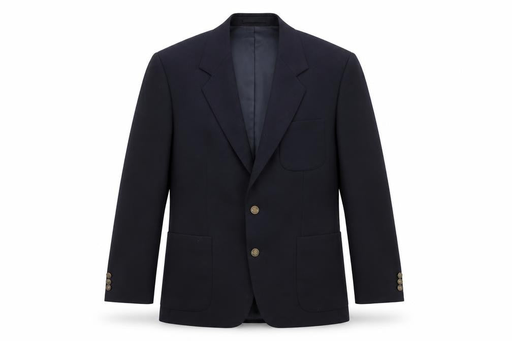 Mens UK Size 38 Varteks Regular Blue Suit Jacket