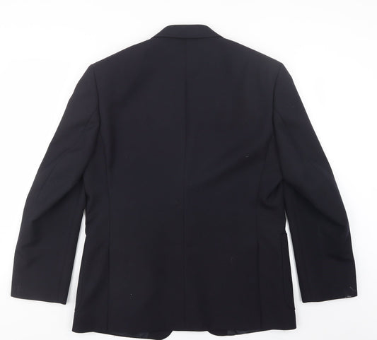 Mens UK Size 38 Varteks Regular Blue Suit Jacket