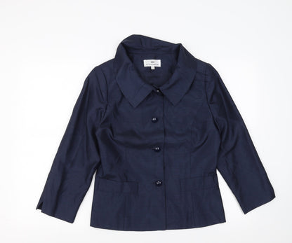 peter martin Womens Blue   Jacket Suit Jacket Size 12