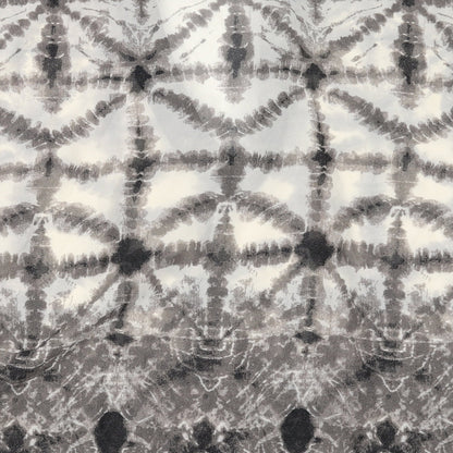 Primark Womens Black Geometric  Tunic Blouse Size M  - beaded neck line