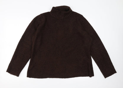 EWM Womens Brown   Pullover Jumper Size M