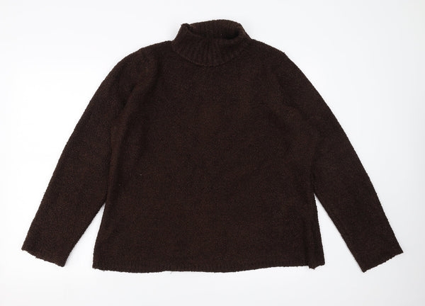 EWM Womens Brown   Pullover Jumper Size M