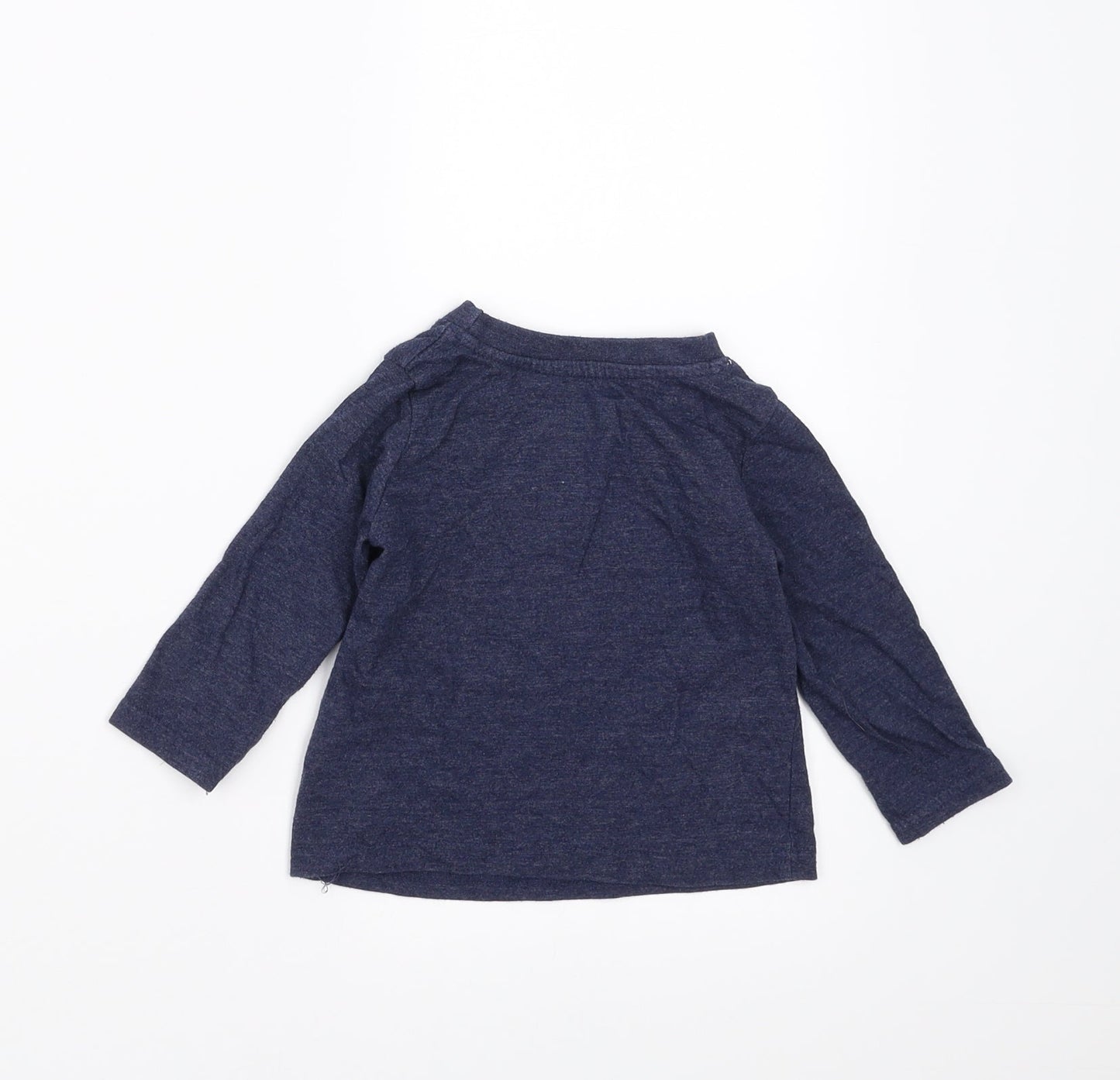 Mini Rebel Boys Blue   Basic T-Shirt Size 9-12 Months  - my mummy is the best