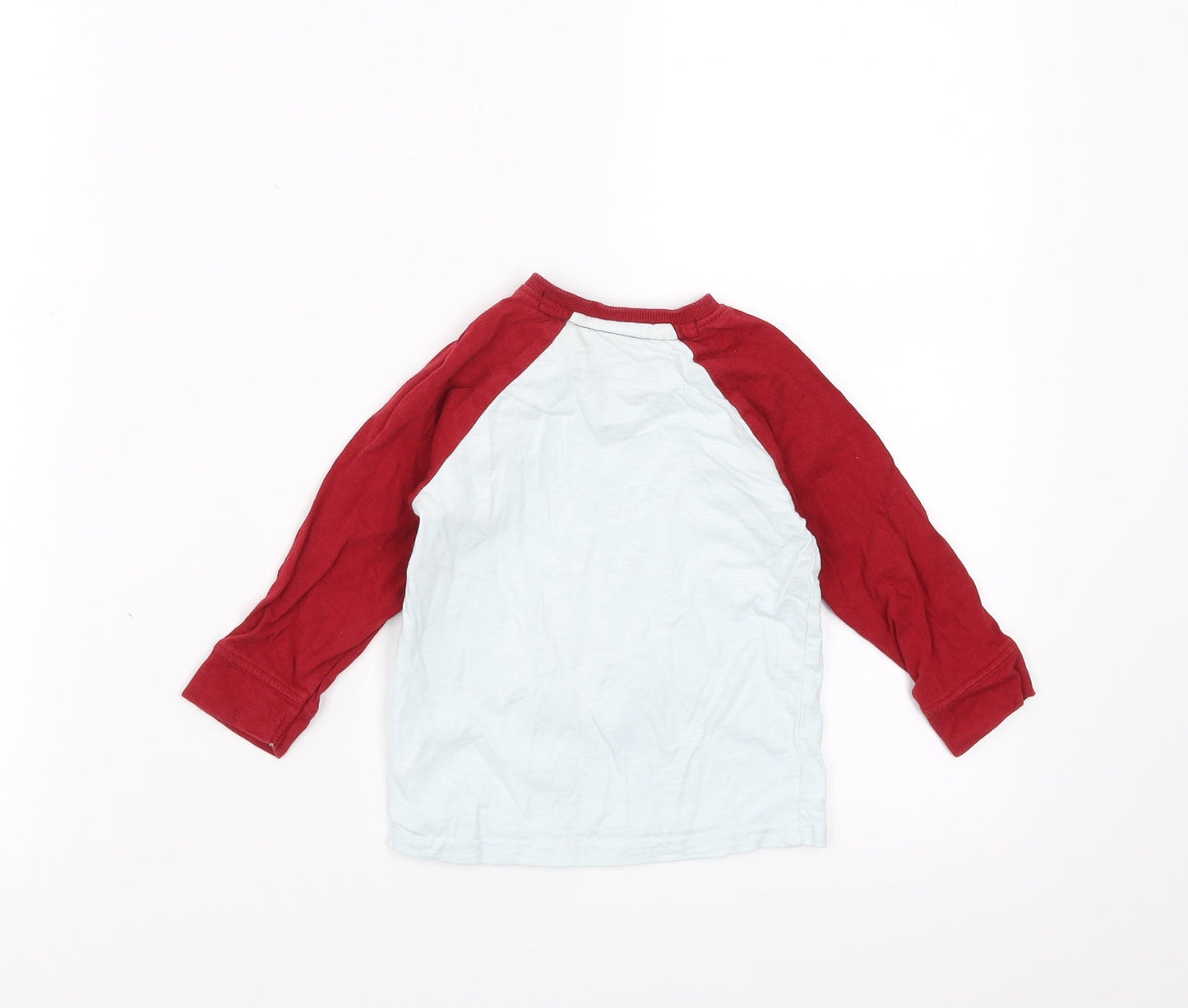 George Boys Blue   Basic T-Shirt Size 9-12 Months  - number 1 champion