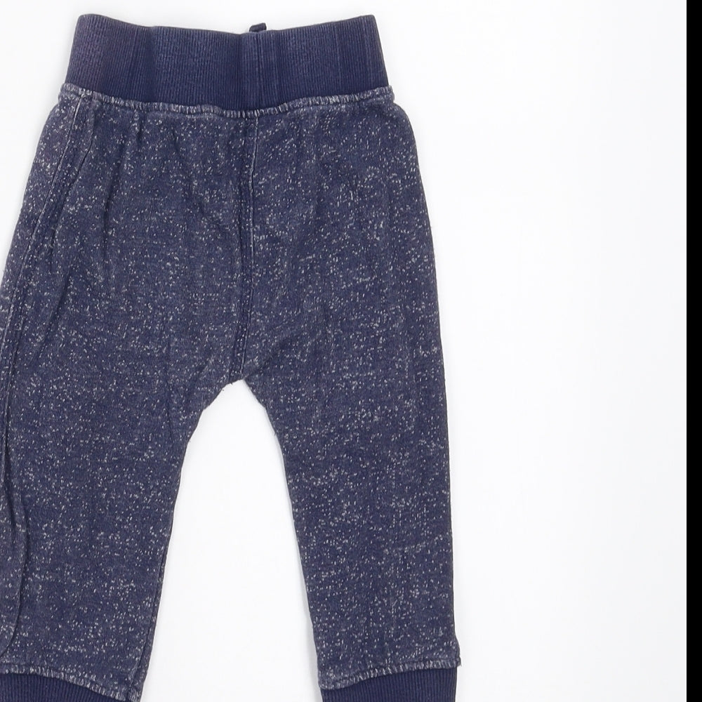 Nutmeg Boys Blue   Jogger Trousers Size 9-12 Months