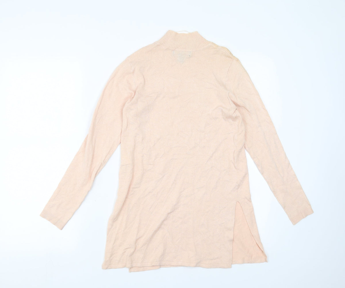 Primark Womens Orange   Pullover Jumper Size S  - coral coloured