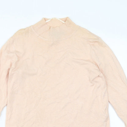 Primark Womens Orange   Pullover Jumper Size S  - coral coloured